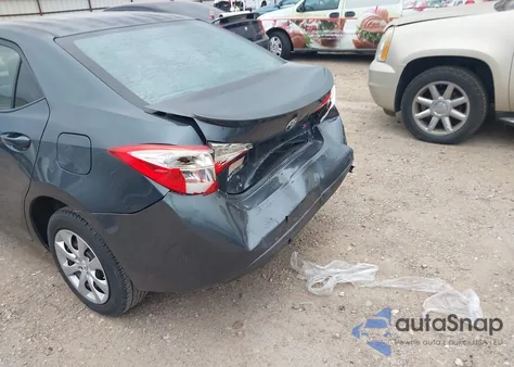 2014 Toyota Corolla S Plus from USA, damaged, VIN 2T1BURHE7EC001144